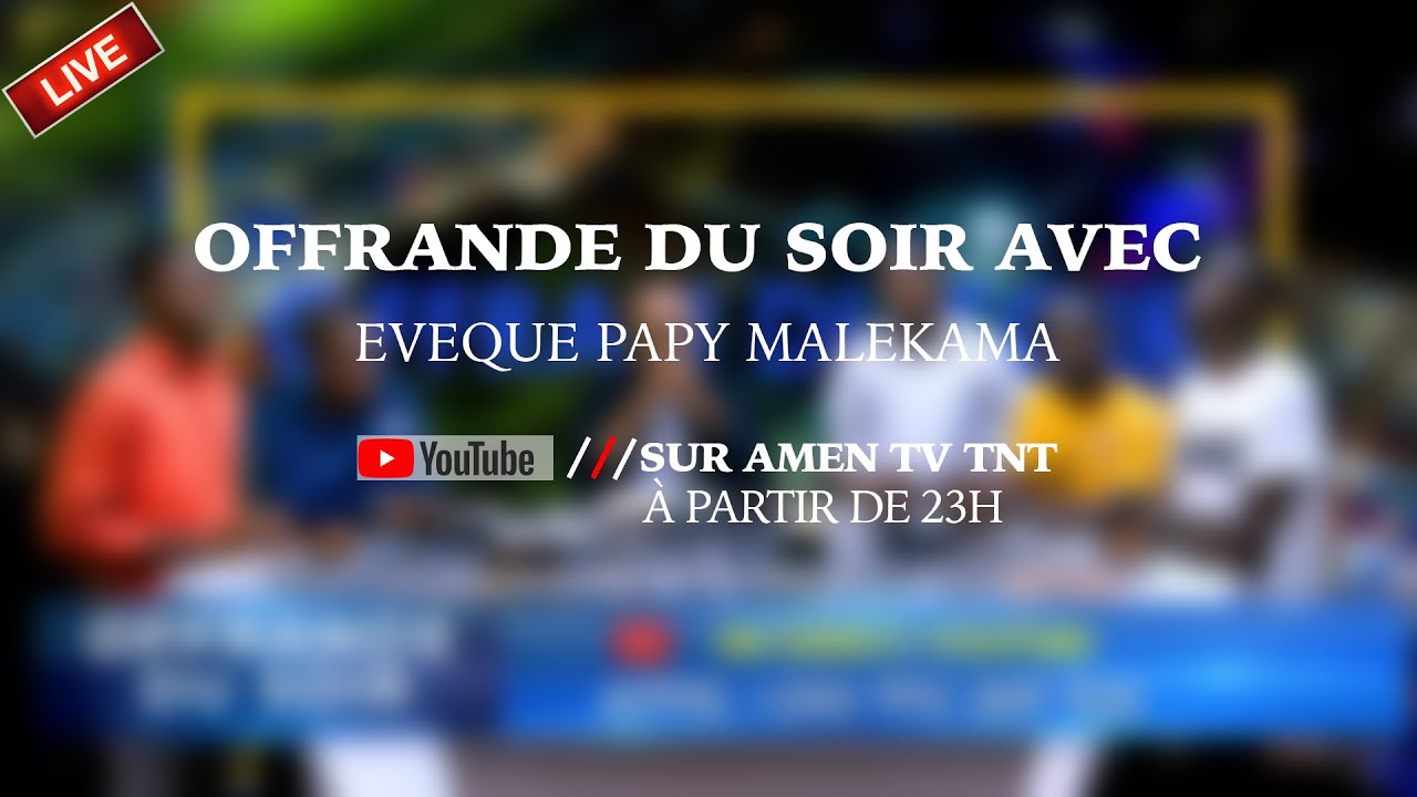 OFFRANDE DU SOIR