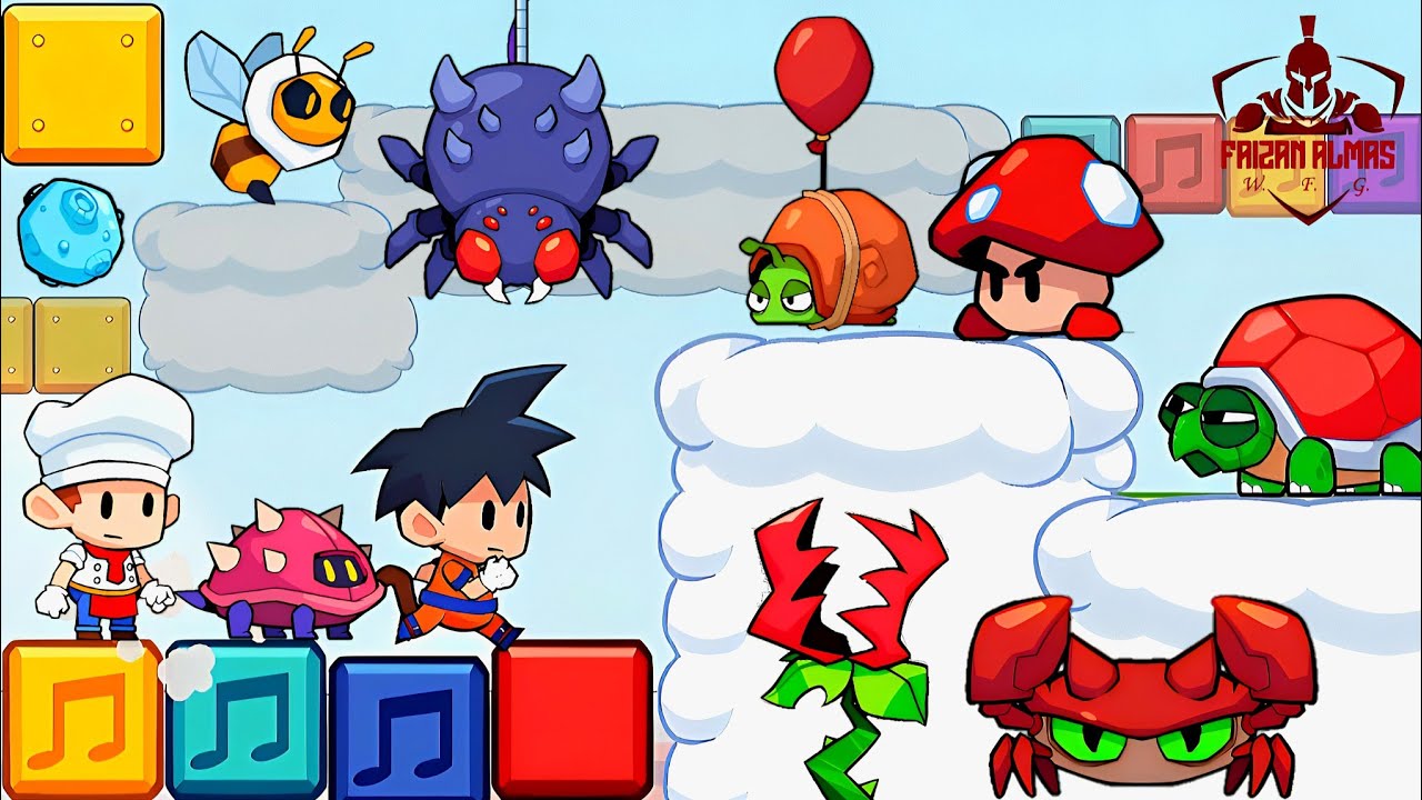 Super Meno - Jungle Platform | (Part 7) Meno Jungle Run | MGIF | Gameplay WFG