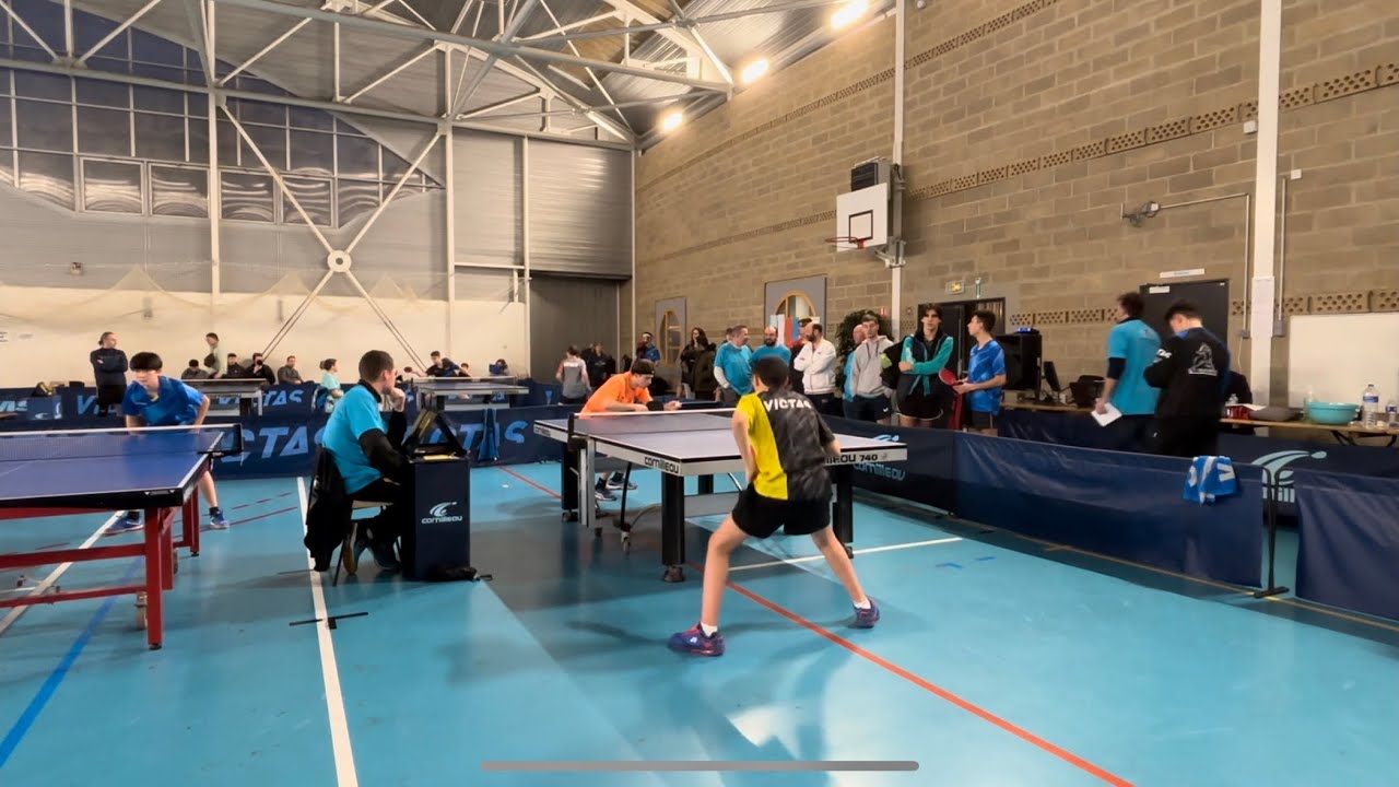 Tournoi Chartres: 1/8ème de finale du tableau Non Numérotés face à Bilel Zouitene 1860 pts