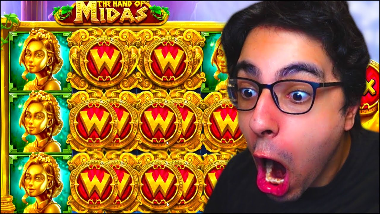 MEGA BIG WIN ON HAND OF MIDAS!