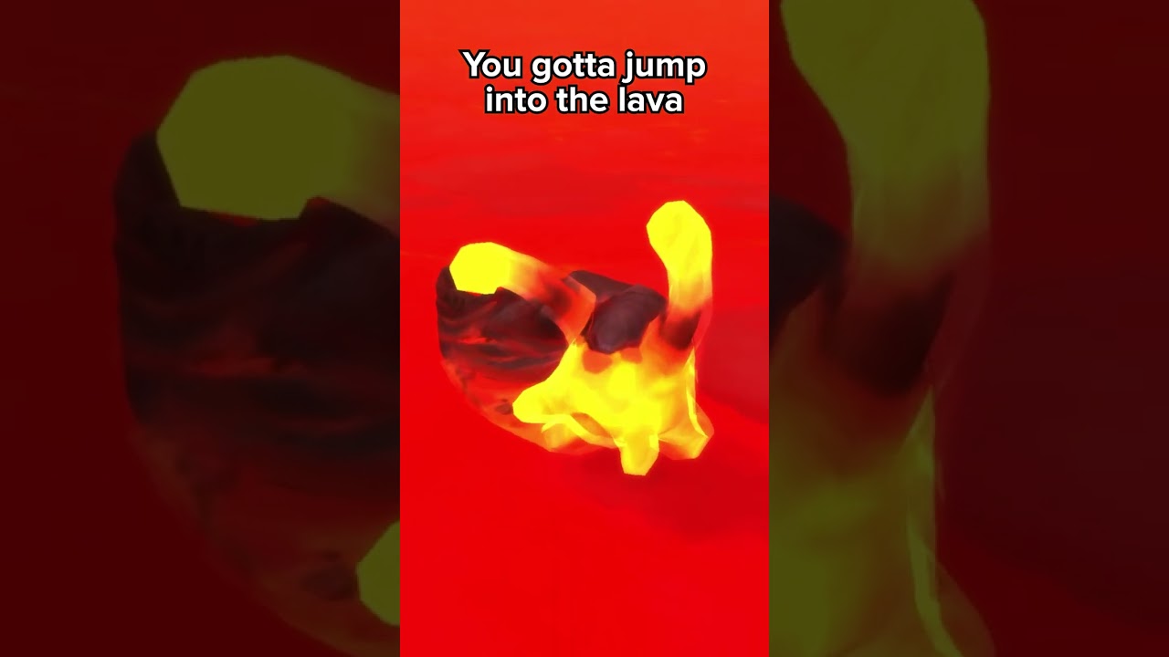 a snail mount, but it's made of MAGMA?!