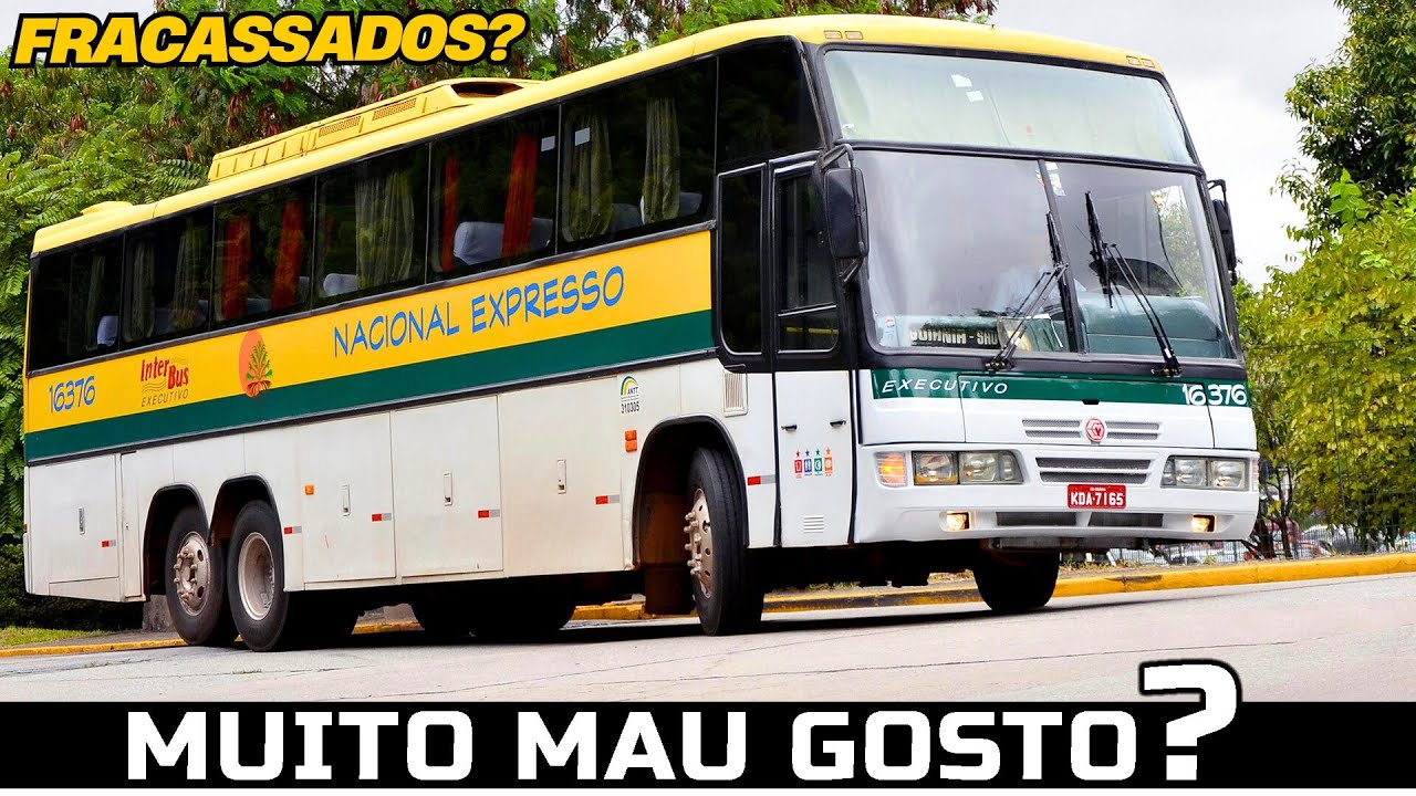 10 ÔNIBUS MAIS FEIOS JÁ PRODUZIDOS NO BRASIL | A MAIORIA NÃO VENDEU QUASE NADA
