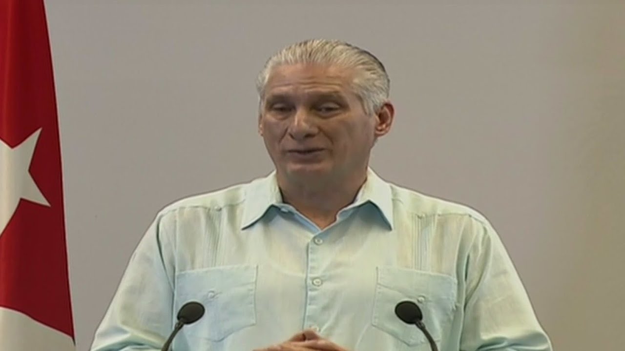 Cuban leader Miguel Diaz-Canel accuses U.S. of threatening country almost daily