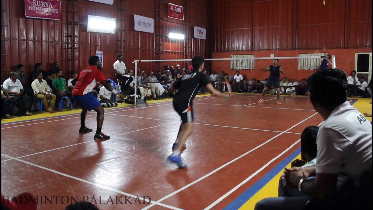 ASHWIN PAUL & SANTHOSH VS BENNET ANTONY & AMJAD: KERALA OPEN DOUBLES BADMINTON TOURNAMENT HIGHLIGHTS