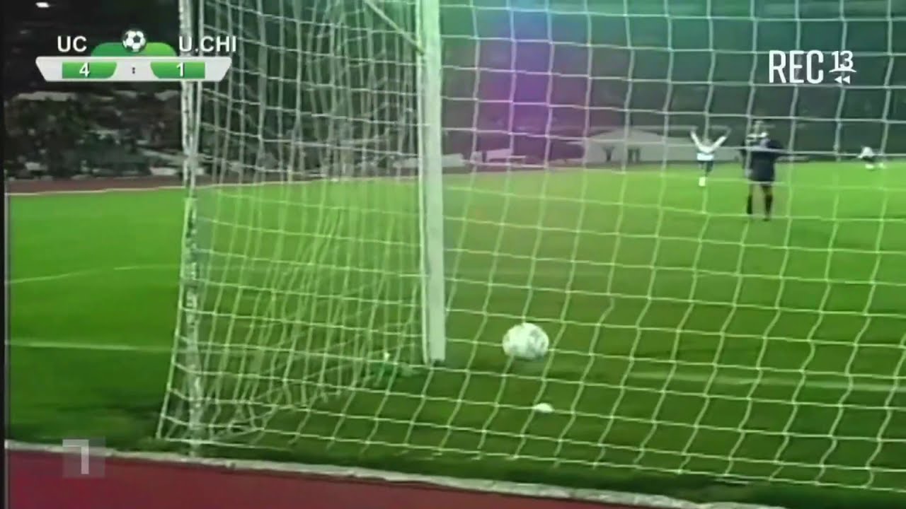 GOL ALBERTO ACOSTA  A UNIVERSIDAD DE CHILE, LIGUILLA COPA LIBERTADORES 1995