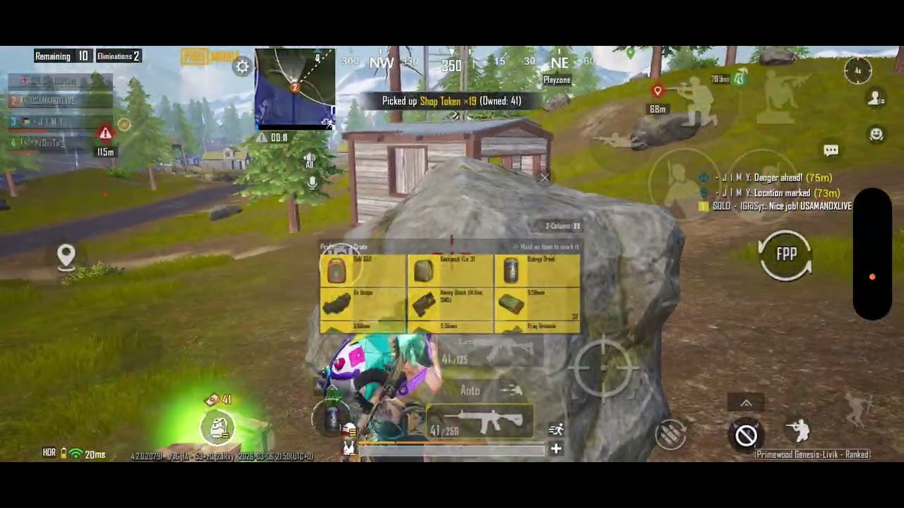 PUBG Mobile Ultra HDR Test on iPhone 14 Pro 🔥 Extreme Graphics + Smooth Gameplay