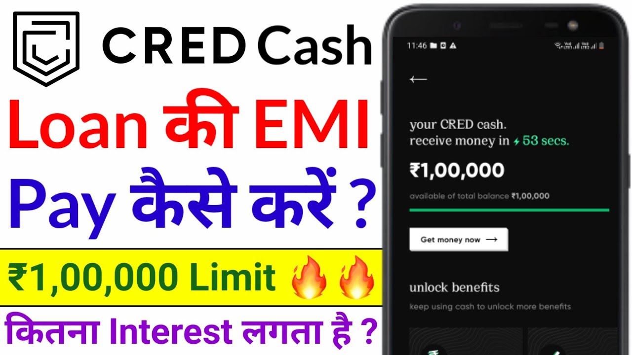 Cred Cash EMI Kaise Bhare | How to Pay Cred Cash Loan EMI | Cred Cash Withdrawal