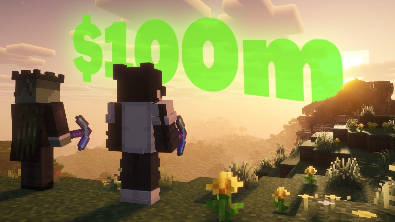 I made $100 MILLION on the Biggest Minecraft Server