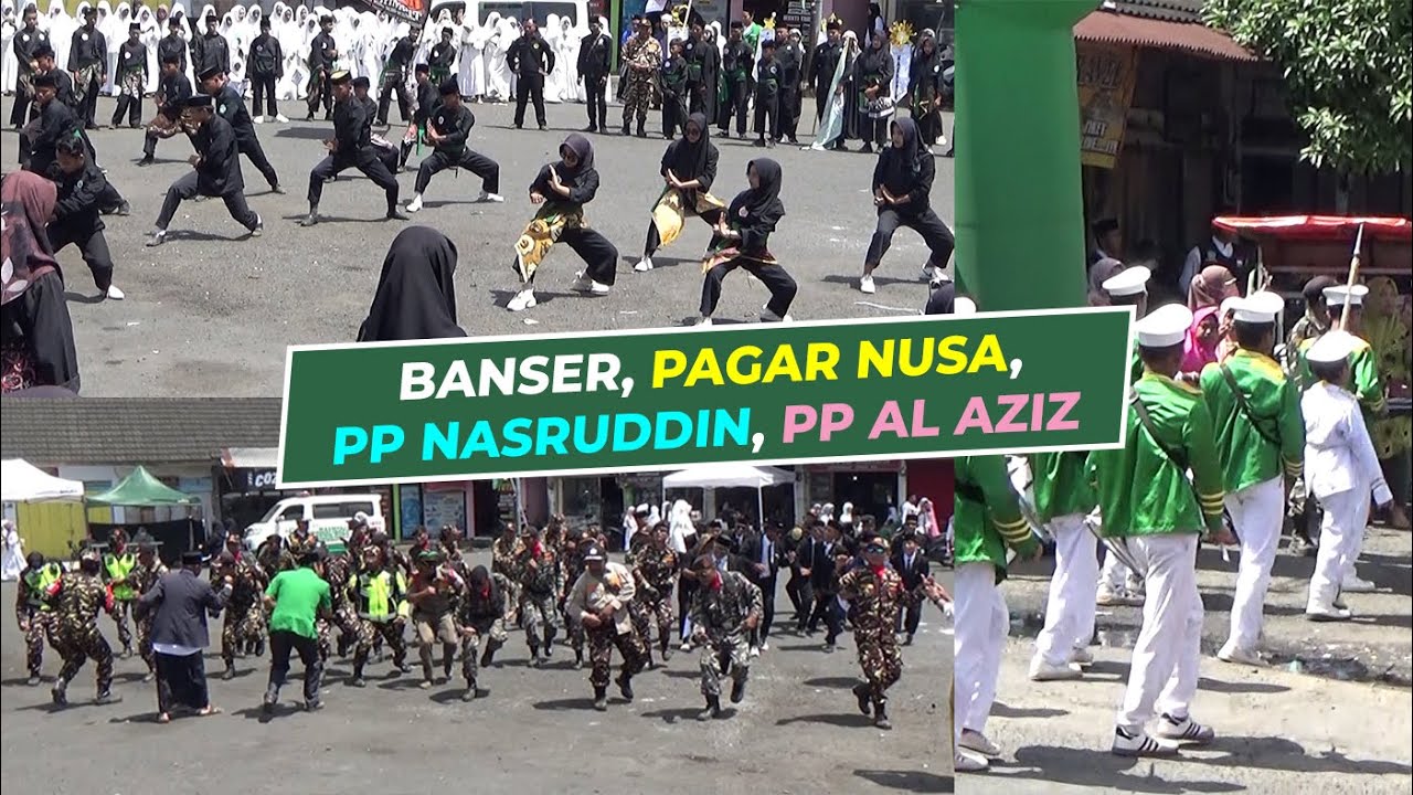 KIRAB HARI SANTRI 22 OKTOBER 2024, ATRAKSI BANSER, PP NASRUDDIN, PP AL AZIZ DAMPIT MALANG