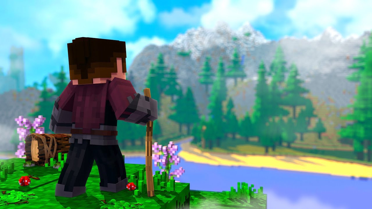 BOTW Парень играет в MINECRAFT ВПЕРВЫЕ!
