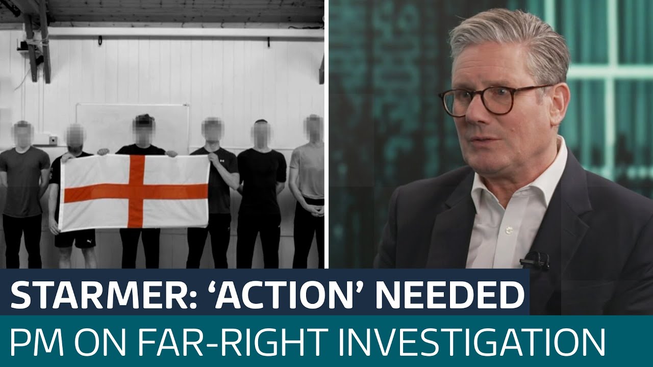 PM says 'action' needed after ITV News unmasks far-right group preparing for 'race war' | ITV News