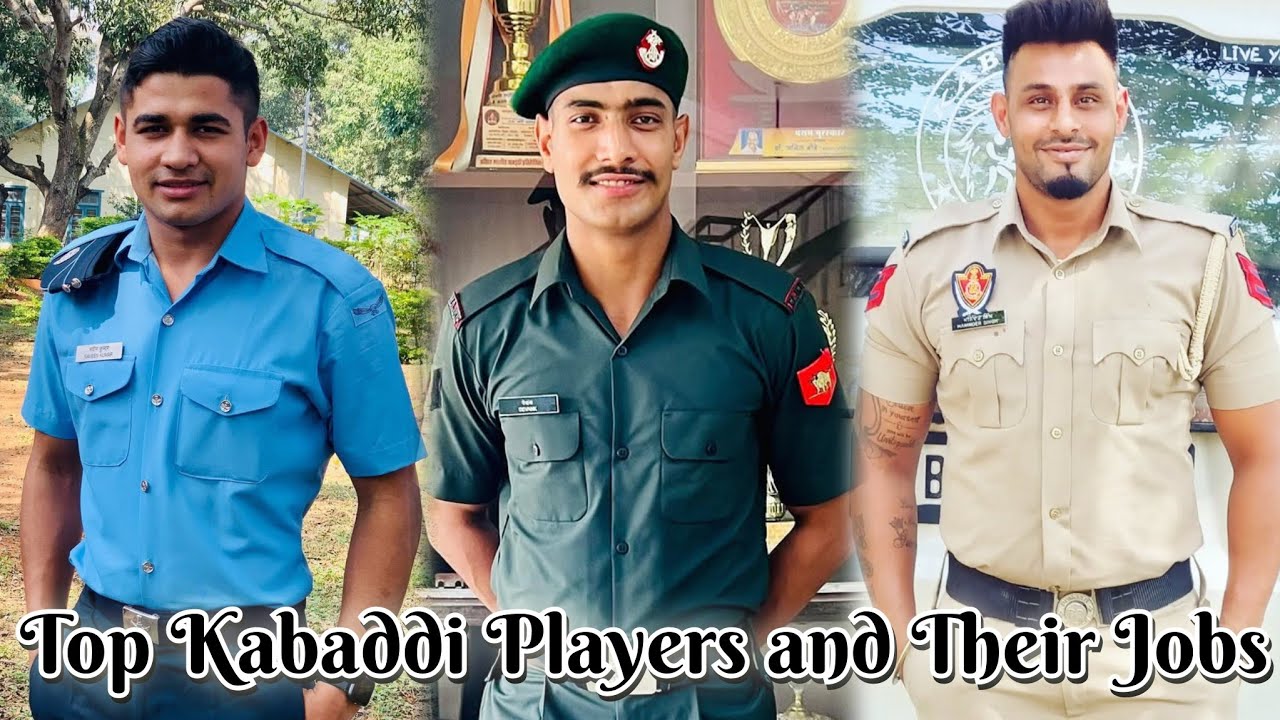 Pro Kabaddi Top Raiders And Their Real Jobs Life | Pro Kabaddi Players in Government Jobs