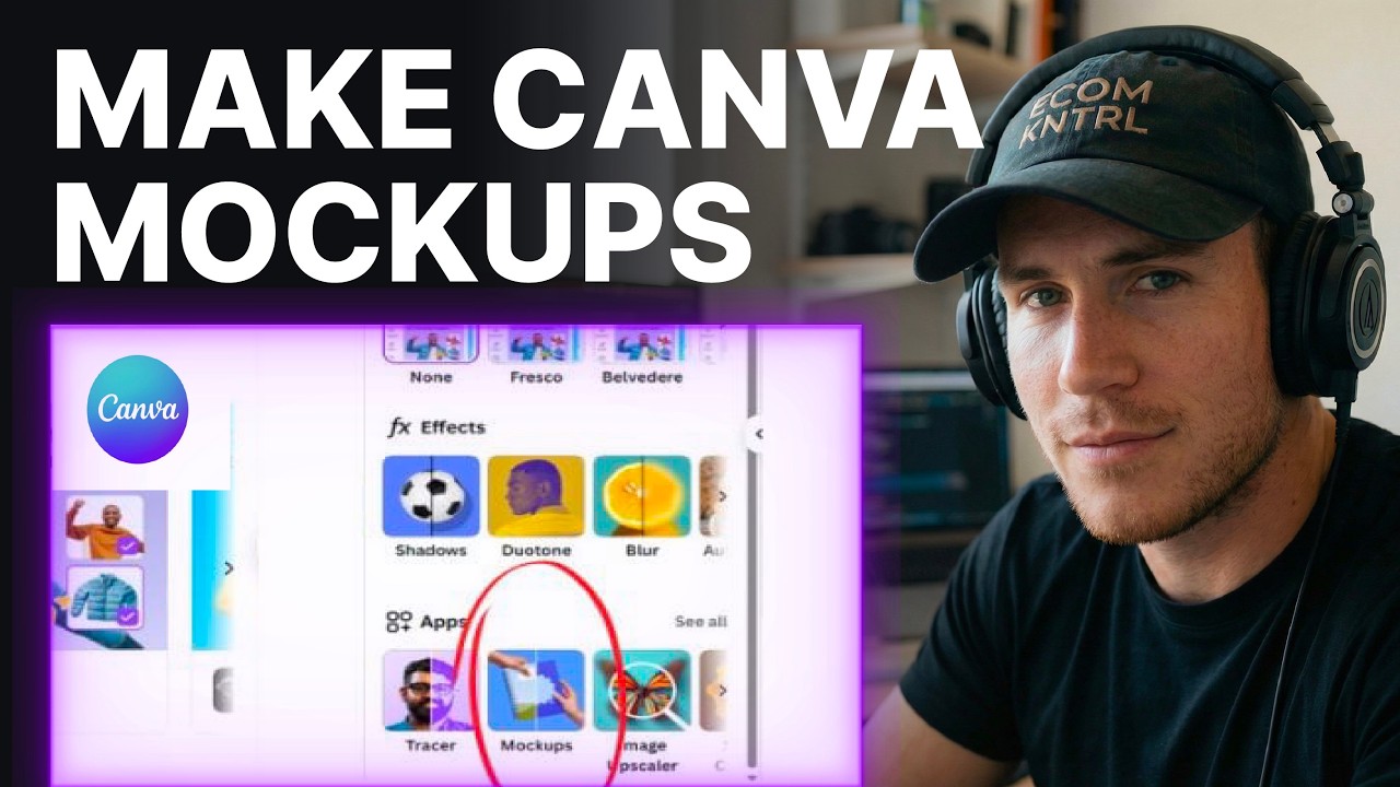 How to Create Mockups in Canva (2026) | Step-by-Step