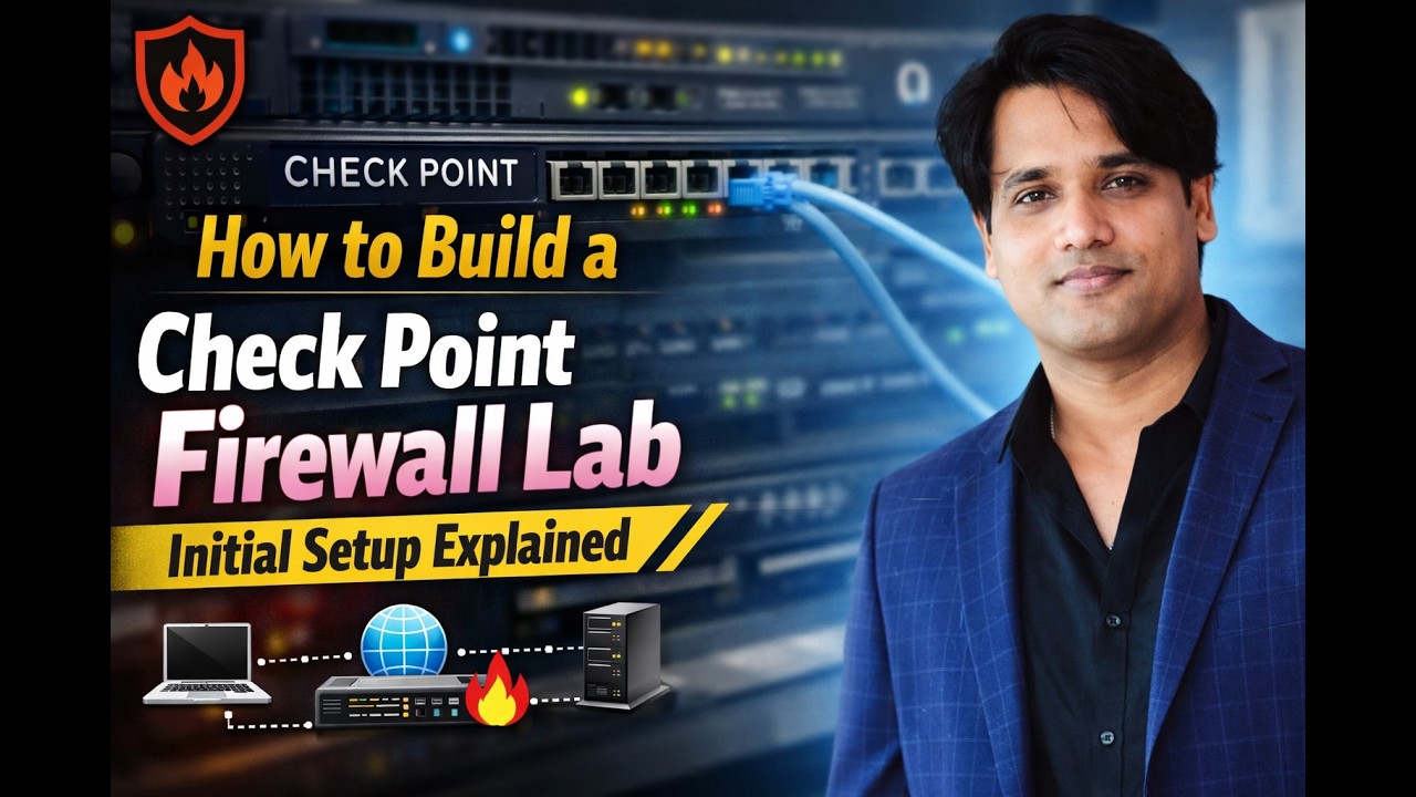 How to Build a Check Point Firewall Lab | Initial Setup Explained
