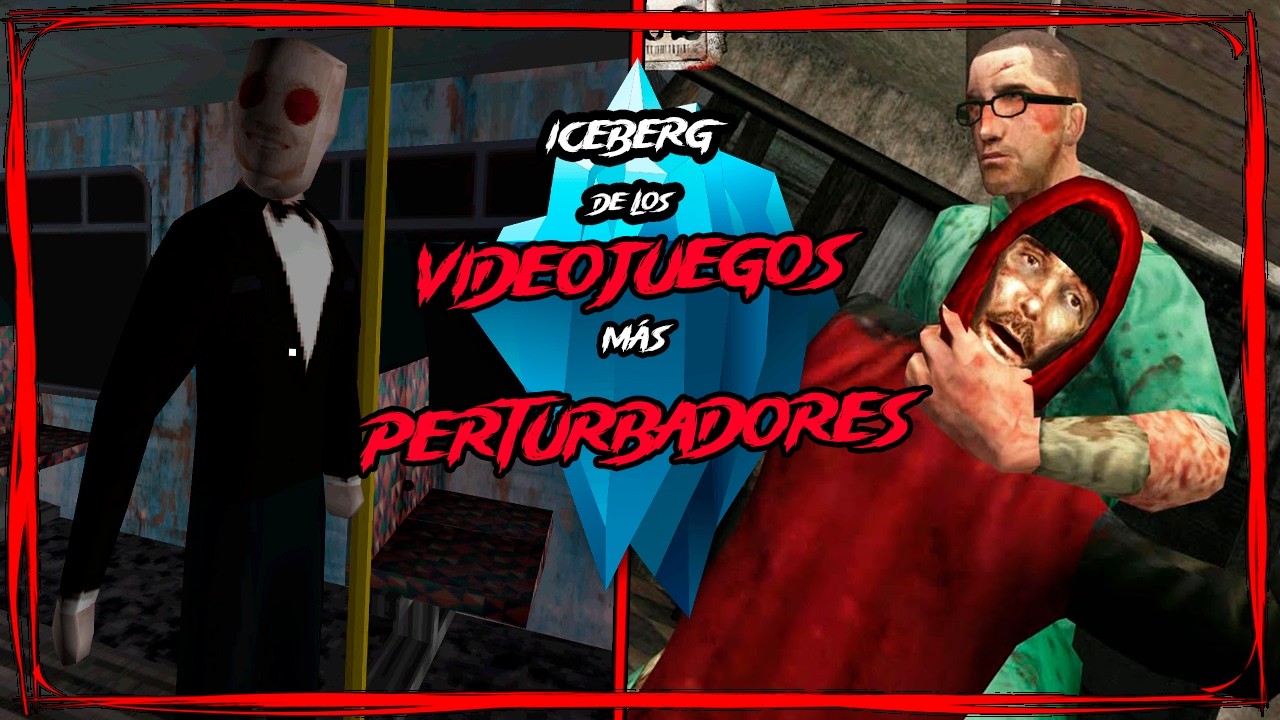 ICEBERG de los VIDEOJUEGOS más PERTURBADORES (Completo) | Marckai