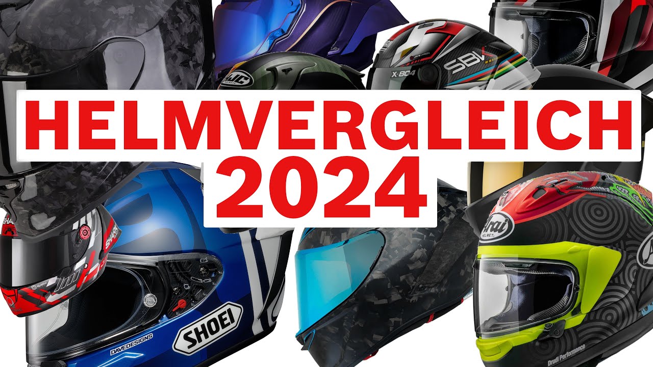 Motorradhelme 2024 &Uuml;bersicht - Preis/Leistung