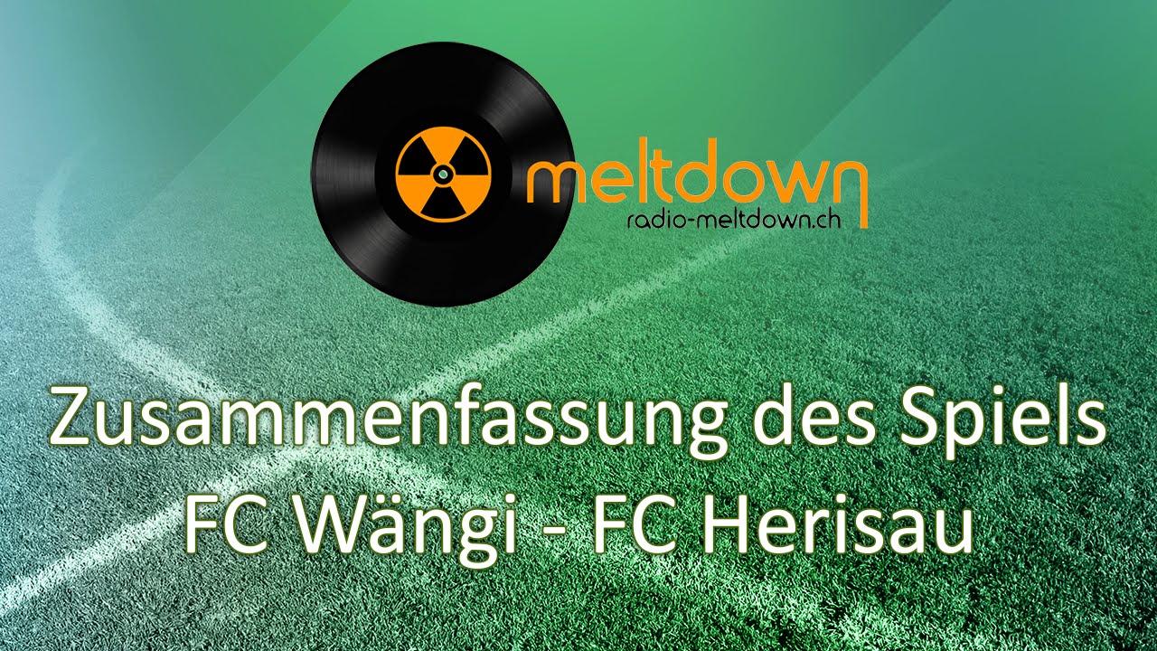 Der tats&auml;chliche Matchbericht: FC W&auml;ngi - FC Herisau