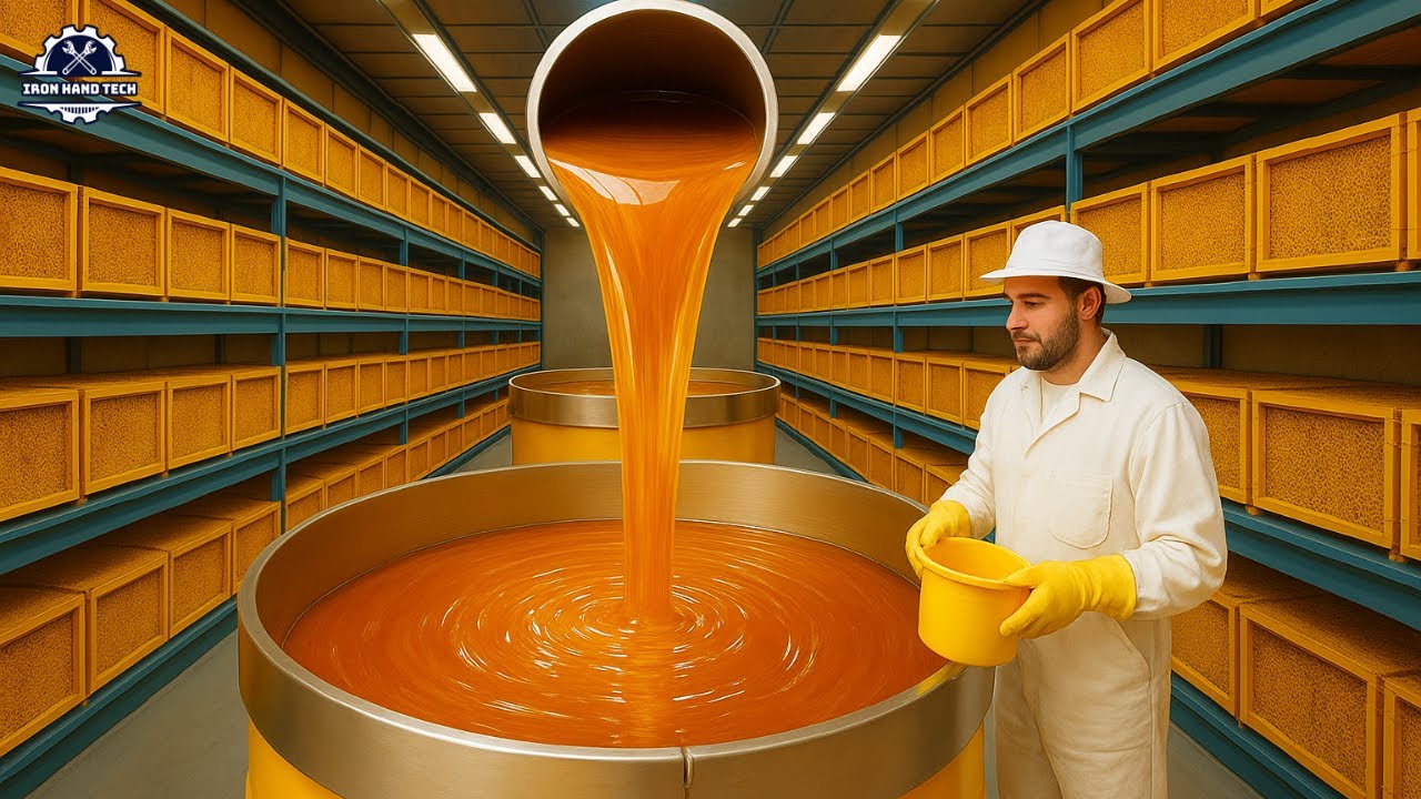How Honey is made in factory ?