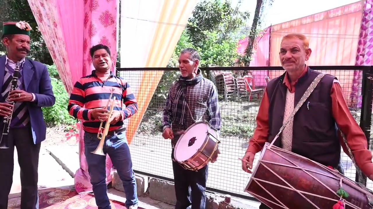 JAGDISH BAND,Ukhli,II 9816704087 II #hamirpurhp #wedding #bandparty