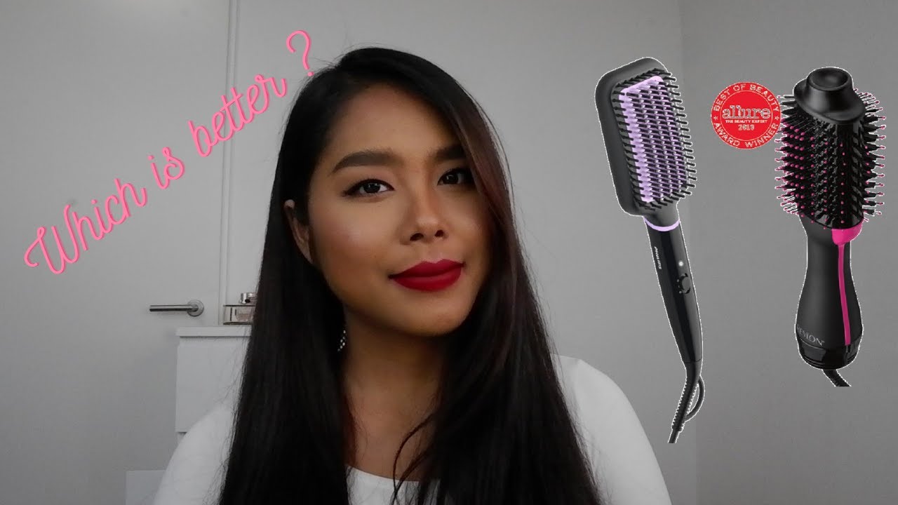 Hair Styling tools comparison | Revlon One-Step Vs. Philips Heated Brush