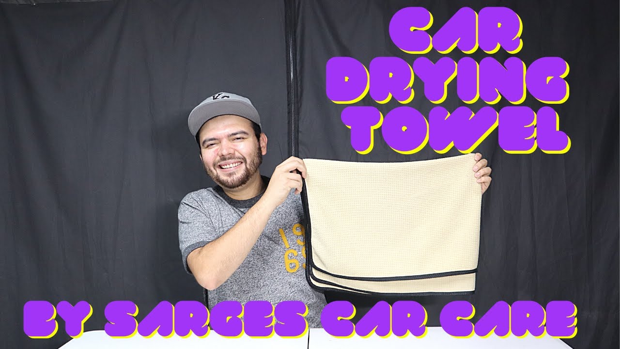 Cleaning Towel To Dry Your Car After A Carwash