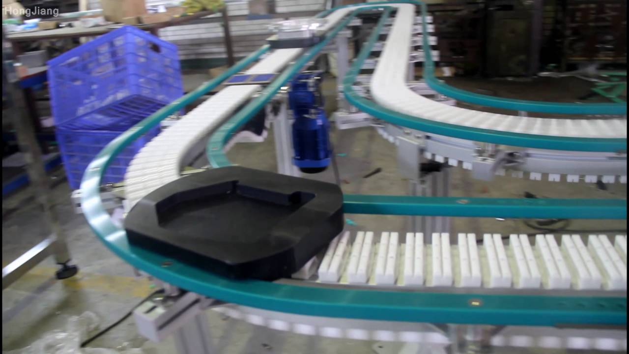 Flexible Conveyor with Pallet