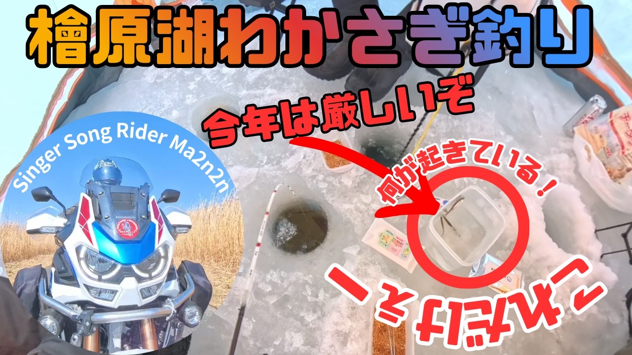 【檜原湖ワカサギ釣り2026】今年は厳しいぞ！何が起きている！？挿入歌「ああ檜原湖よ」Singer Song Rider Ma2n2n