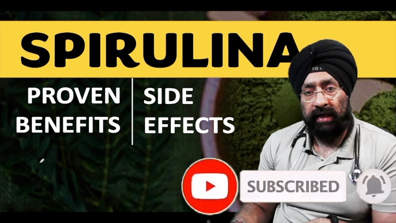 SuperFood Spirulina : Benefits in Blood Pressure & Diabetes | Rich in Protein & Iron | Dr.Education