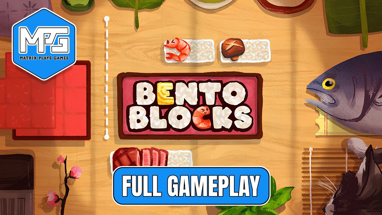 Bento Blocks | Serving delicious lunch boxes in solve challenging puzzel dishes