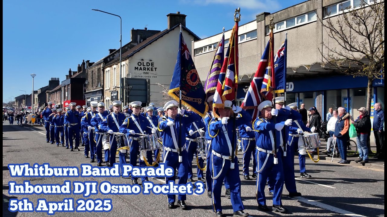 Whitburn Band Parade 2025 - Inbound  [4K@/UHD60Hz]