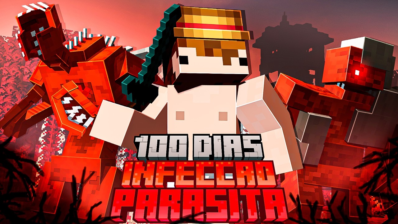 100 DIAS SOBREVIVENDO EM UMA INFEC&Ccedil;&Atilde;O PARASITA&hellip; O FIM DO MUNDO COME&Ccedil;OU