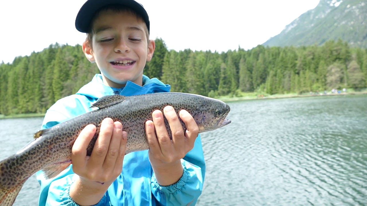 Forellen Fischen & Grillen mit Kindern - Trout Fish & Grill - Total Family #5