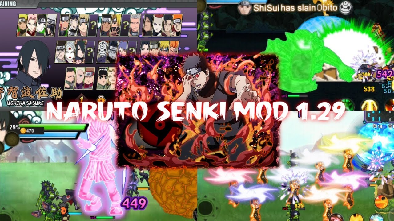 Share! Naruto Senki Mod Version 1.29 by John Mod Senki Special Mod 2025 | Free Download 