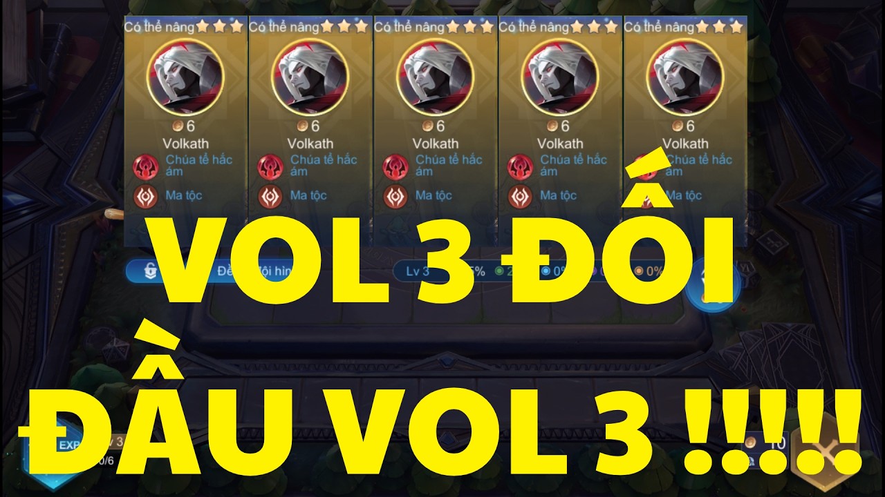 CHÚA TỂ 3 ĐỐI ĐẦU VỚI VOL 3 VÀ CÁI KẾT ... | CỜ LIÊN QUÂN SIZ