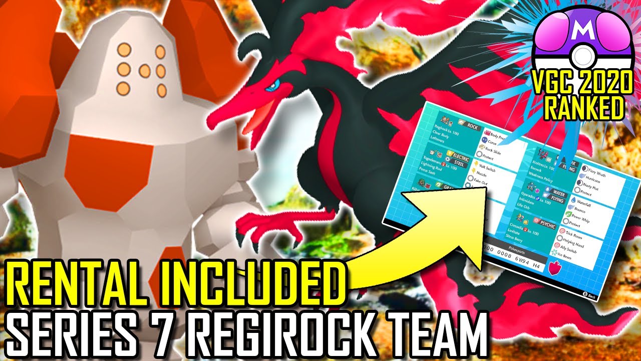 SERIES 7 REGIROCK TEAM | VGC 2020 | Pok&eacute;mon Sword & Shield - Pok&eacute;sports