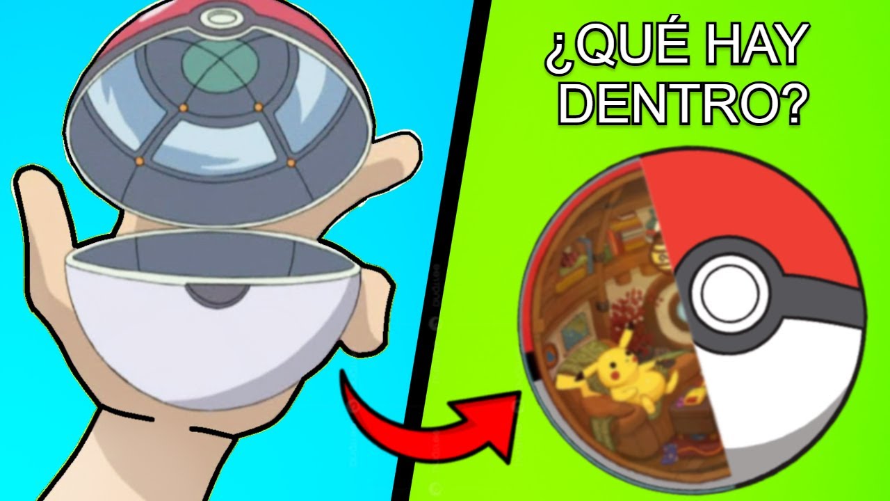 Qué pasa DENTRO de una POKÉBALL