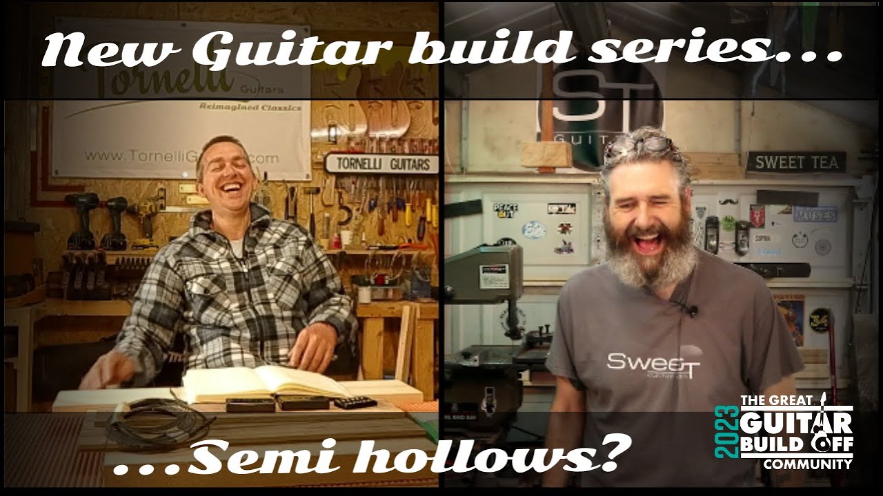 Semi hollow guitar build series | Ep.1 Plan & wood choices