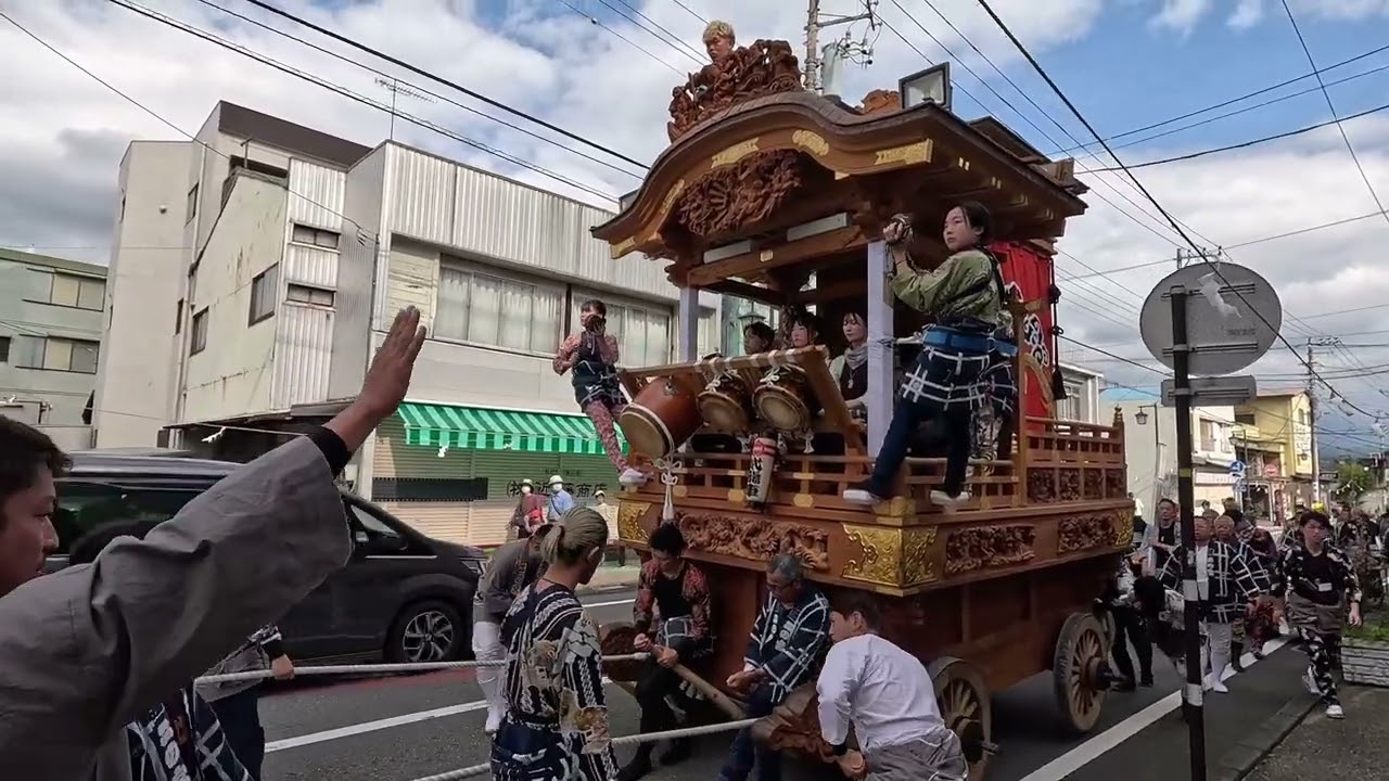 2024年11月4日 静岡県富士宮市  富士宮まつり 4  屋台引き回し・競り合い