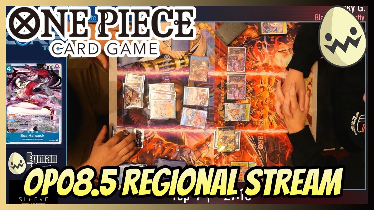 One Piece Card Game: @CoreTCG-YT's San Diego Regionals! OP08.5 Tournament Stream Matches