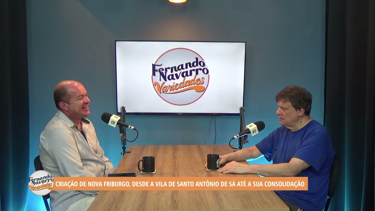 PROGRAMA FERNANDO NAVARRO VARIEDADES ENTREVISTA O PESQUISADOR E HISTORIADOR BRAULIO BATISTA