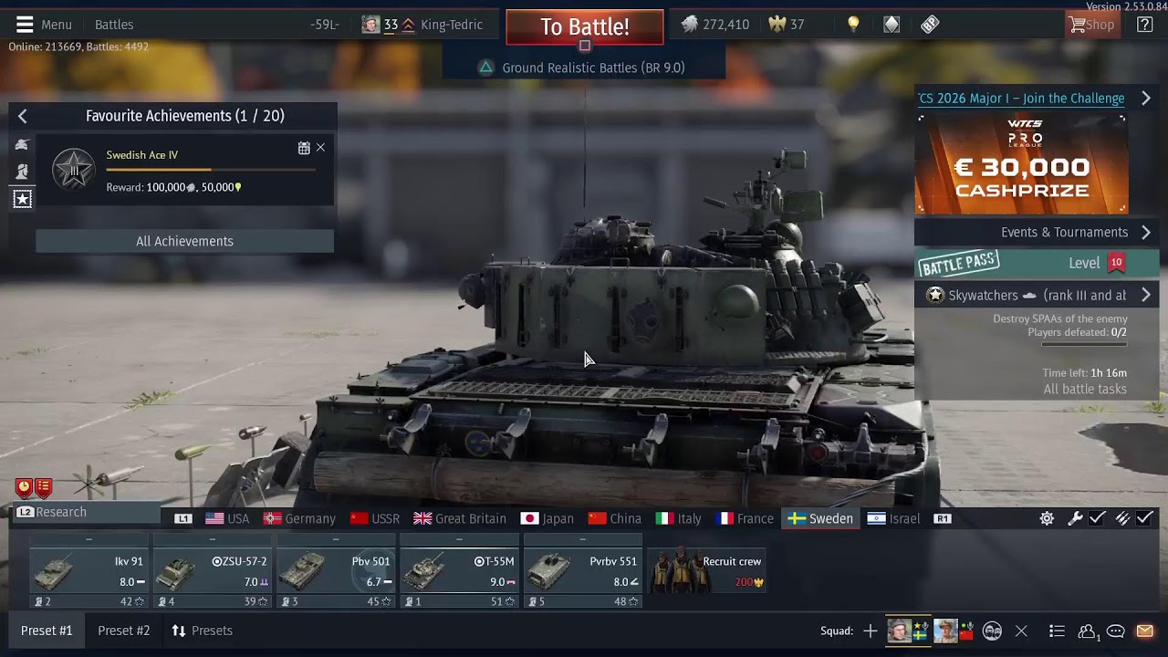 War thunder gameplay - tune in!!!