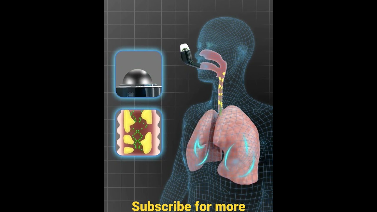 inhaler work 👍 #lung #inhale