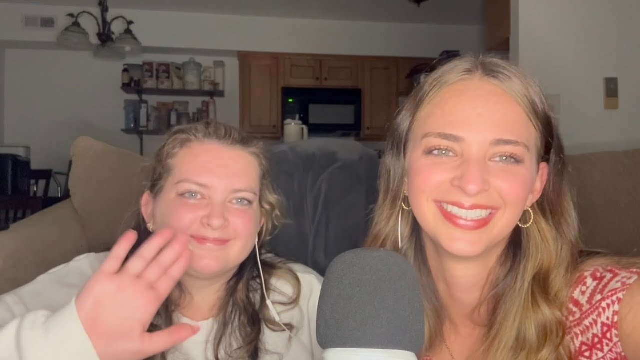 My Sister Tries ASMR For The First Time!