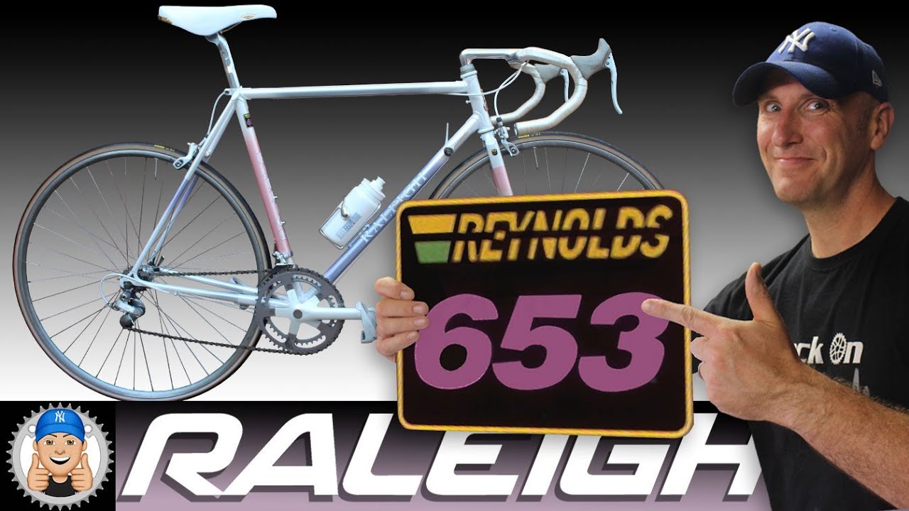 Реставрация шоссейного велосипеда Retro Raleigh 653 Race