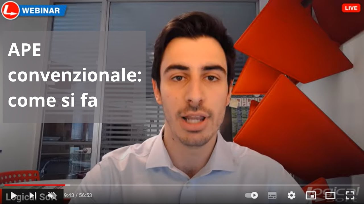 Come si fa l´APE Convenzionale Superbonus