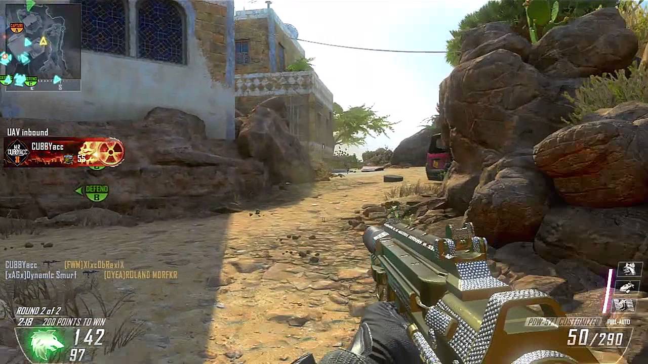 Black Ops 2: Nuclear On Yemen! w/ Diamond PDW-57