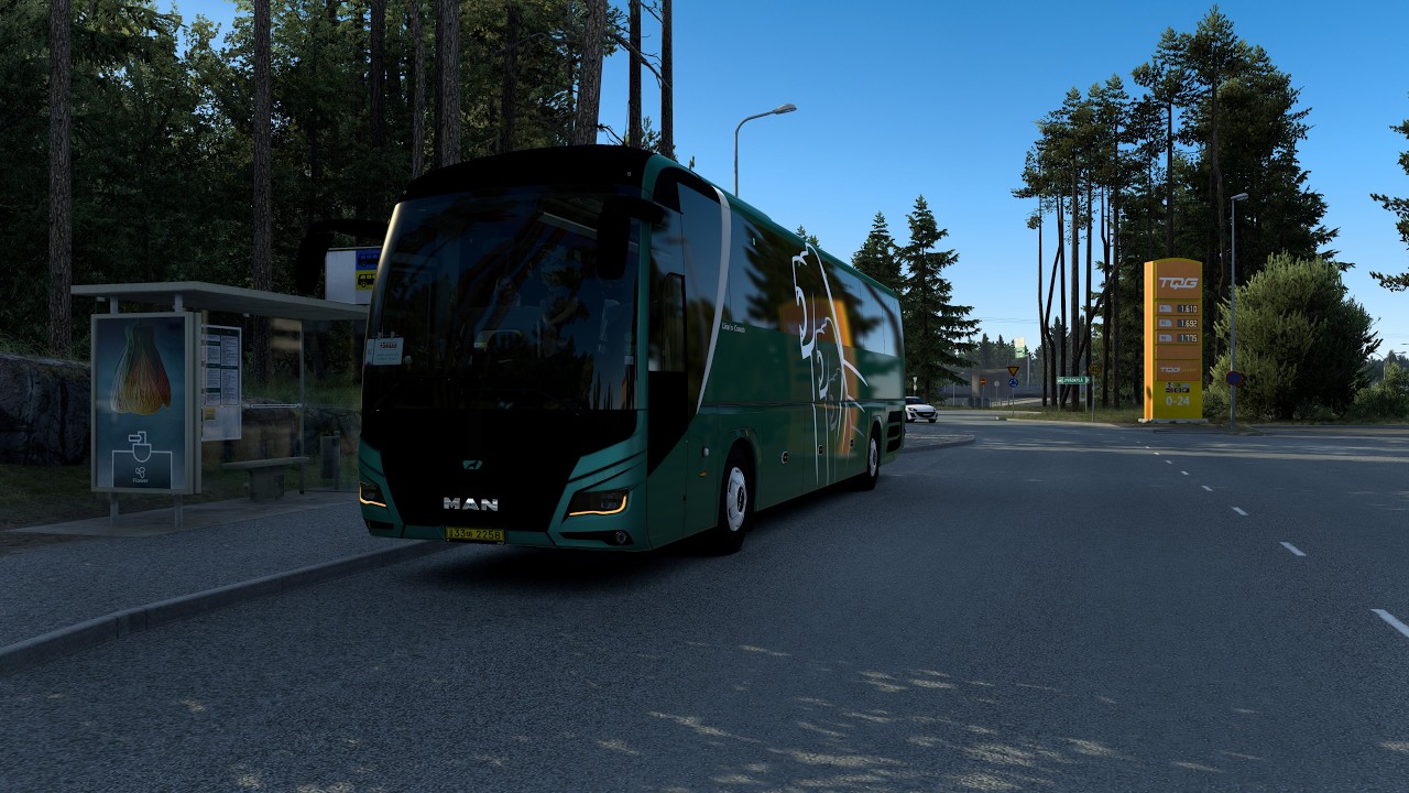 EuroTruckSimulator 2 Live  설 연휴 새해복많이받으세요 귀경버스1.58 지금은 운행중  입니다.. 26년02월16일
