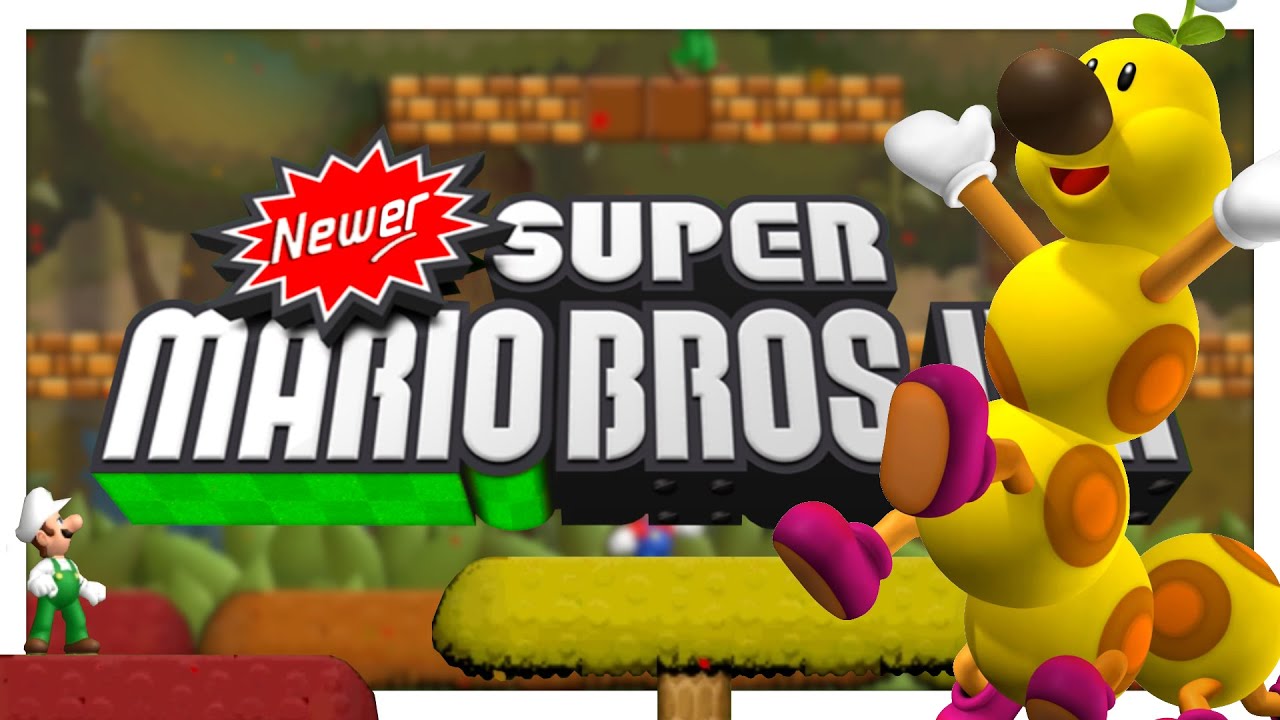 Newer Super Mario Bros. Wii - Goldwood Forest - Part 2 | Full 100% Co-Op Walkthrough