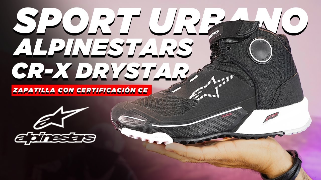 BOTA ALPINESTARS CR-X DRYSTAR - Bota zapatilla urbana, disponible en motomundi.cl