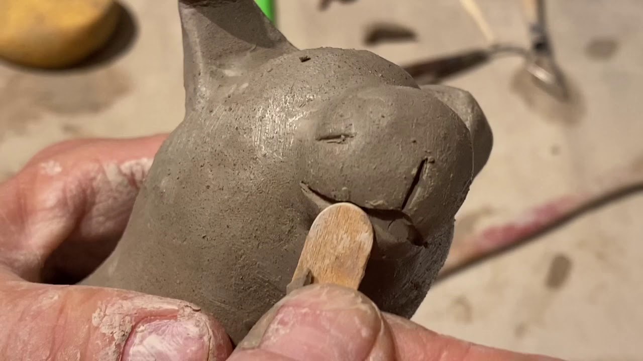 Double Pinch Pot Animal 2